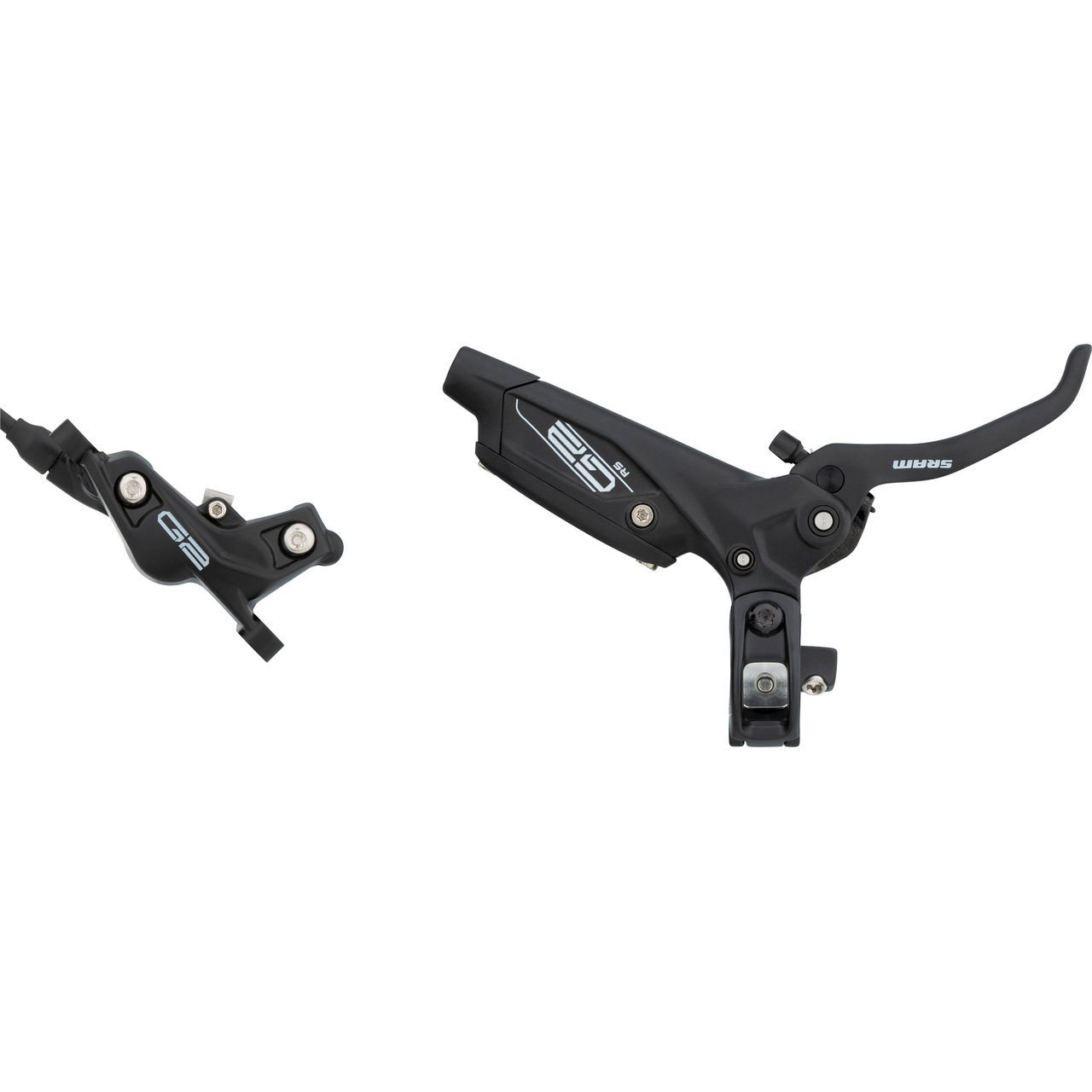 Frein à Disque Hydraulique SRAM G2 RS Arrière - 4 Pistons, Support Post, Noir