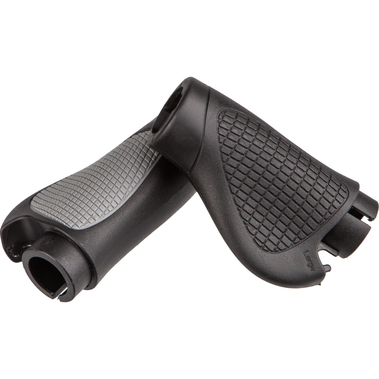 Ergon GP1 Gripshift - Poignée De Guidon VTT Et Tourisme - Ailette Ergonomique - Aluminium Forgé - Made In Germany