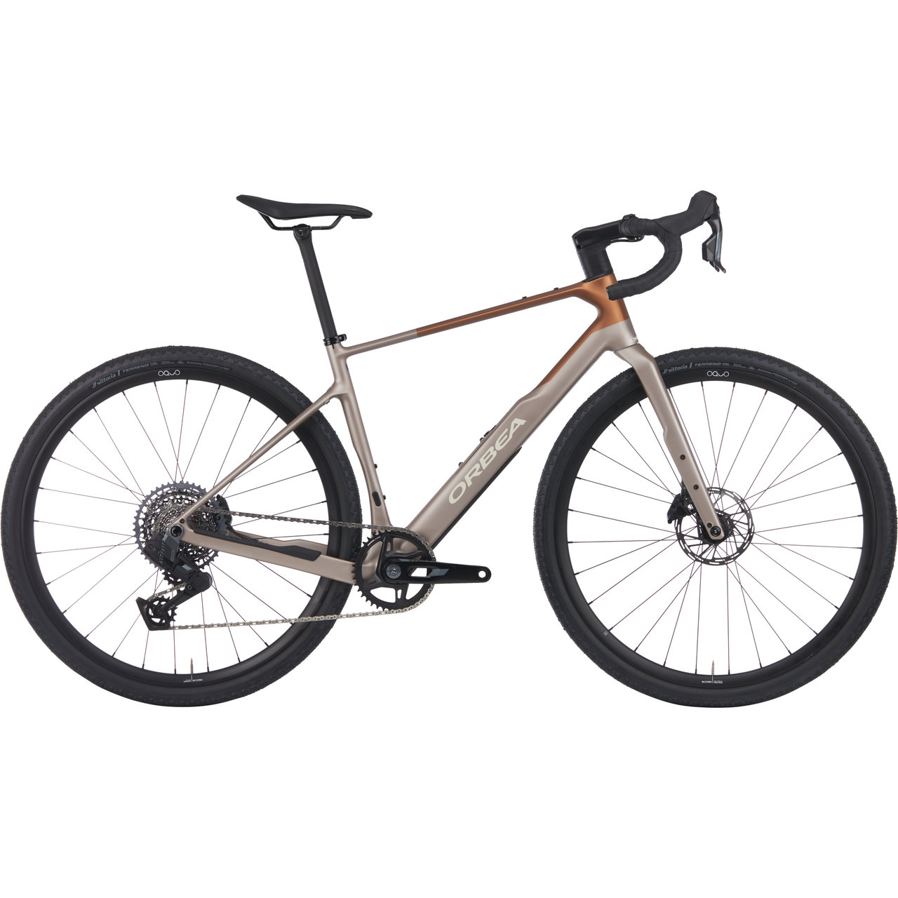 Orbea Terra M31e Team 1X Nickel - Met Cinnamon (Matt) - 28 Zoll - Diamant (2026)