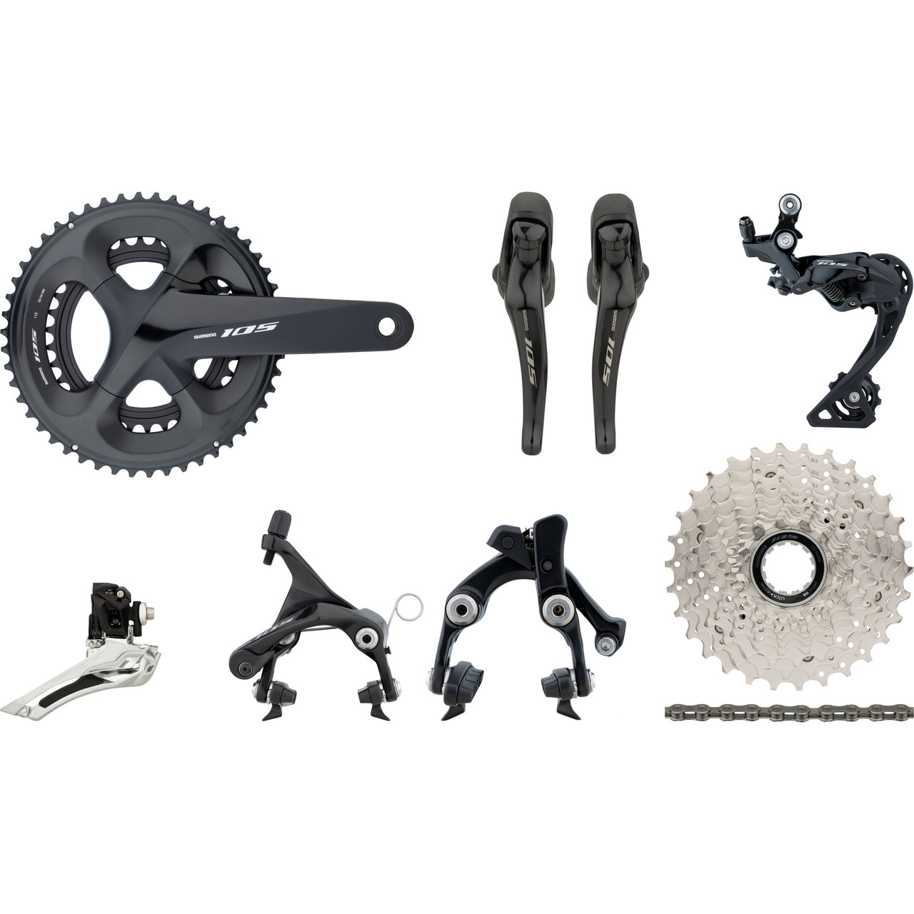 105 Shimano 5700 Groupset Shimano 105 R7000 2x11 Groupset W