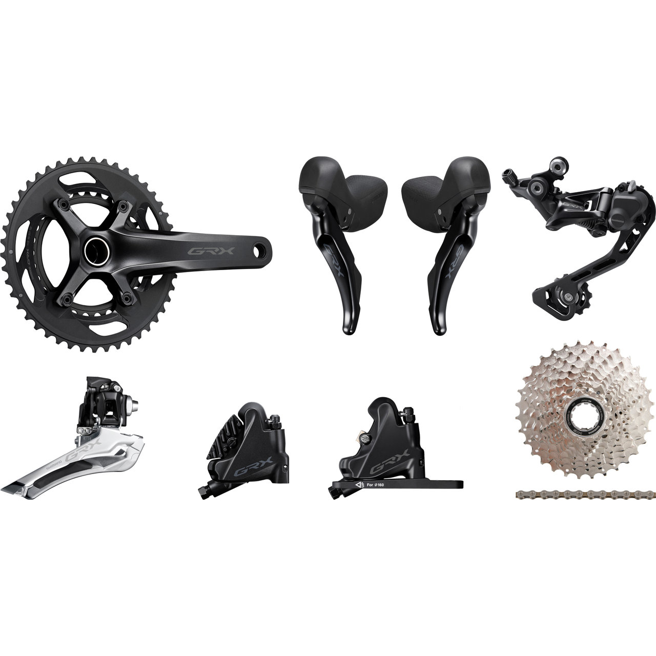 Cassette Grx 400 Groupset Shimano Grx 2x10 Groupset Shimano GRX