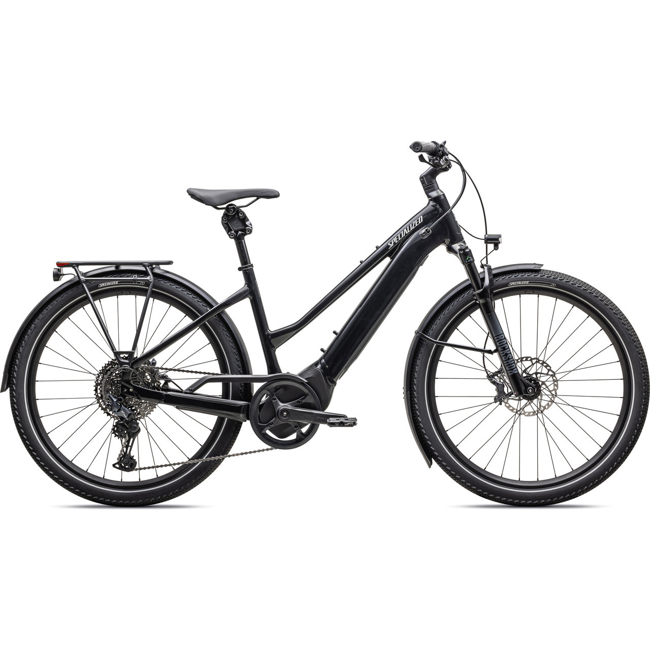 Specialized Vado 5.0 Cast Black/Flake Silver - 710 Wh - 27.5 Zoll - Trapez (2025)
