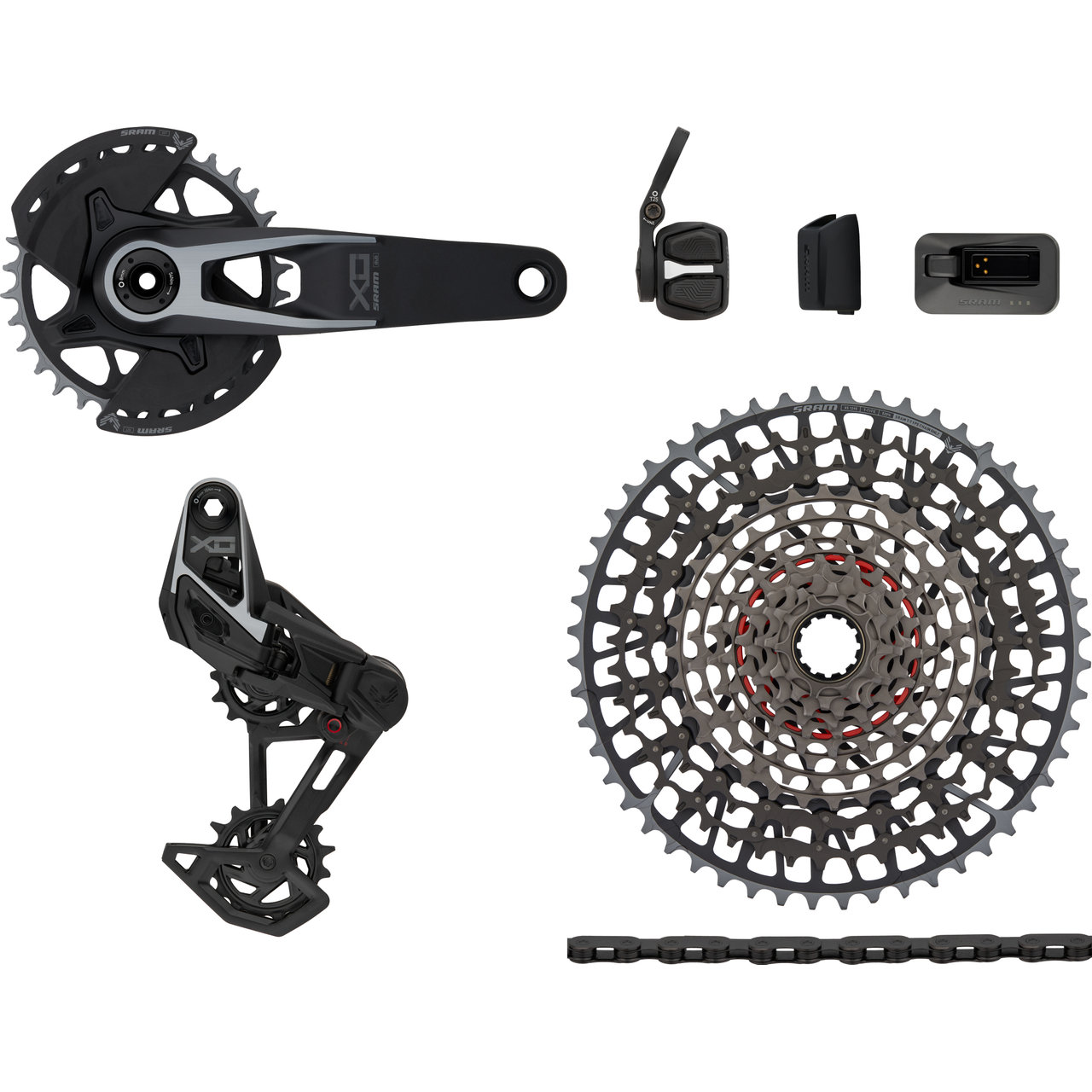 SRAM X0 Eagle T-Type V2 DUB Wide AXS 1x12-speed Upgrade Kit - bike