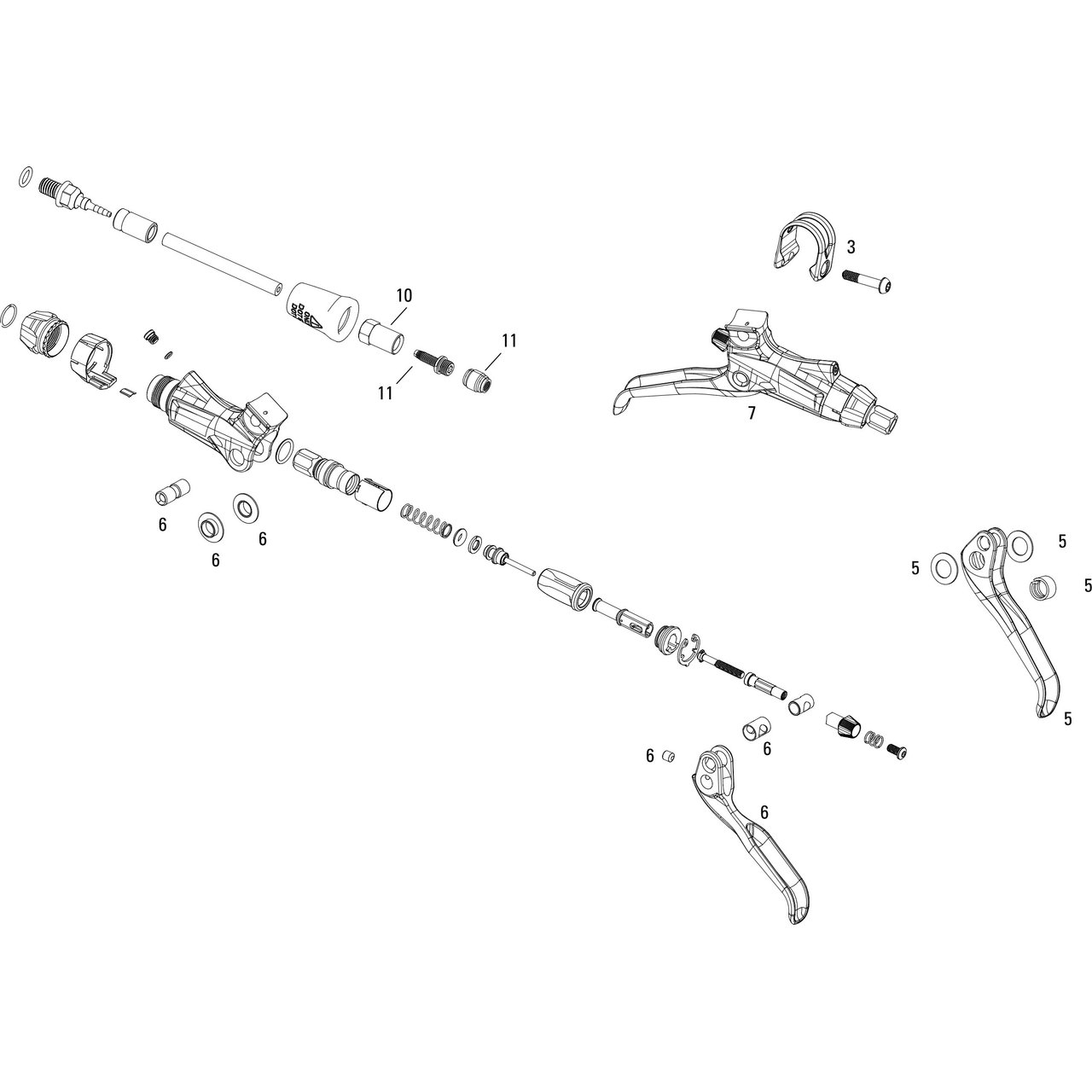 Plaquettes de frein Sram métallique Guide/Elixir - Freinage vélo sur La