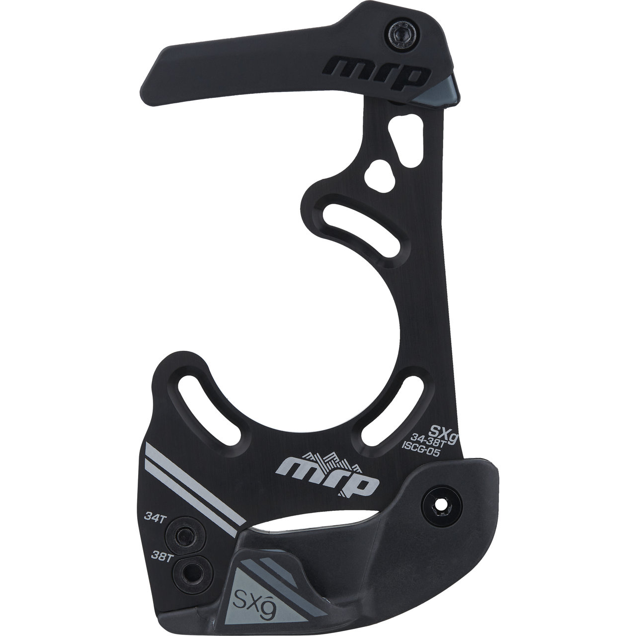 BESNIN Guide De Chaîne ISCG-05 Pour VTT - Protection Robuste Noir Ou Violet Pour 1 Système