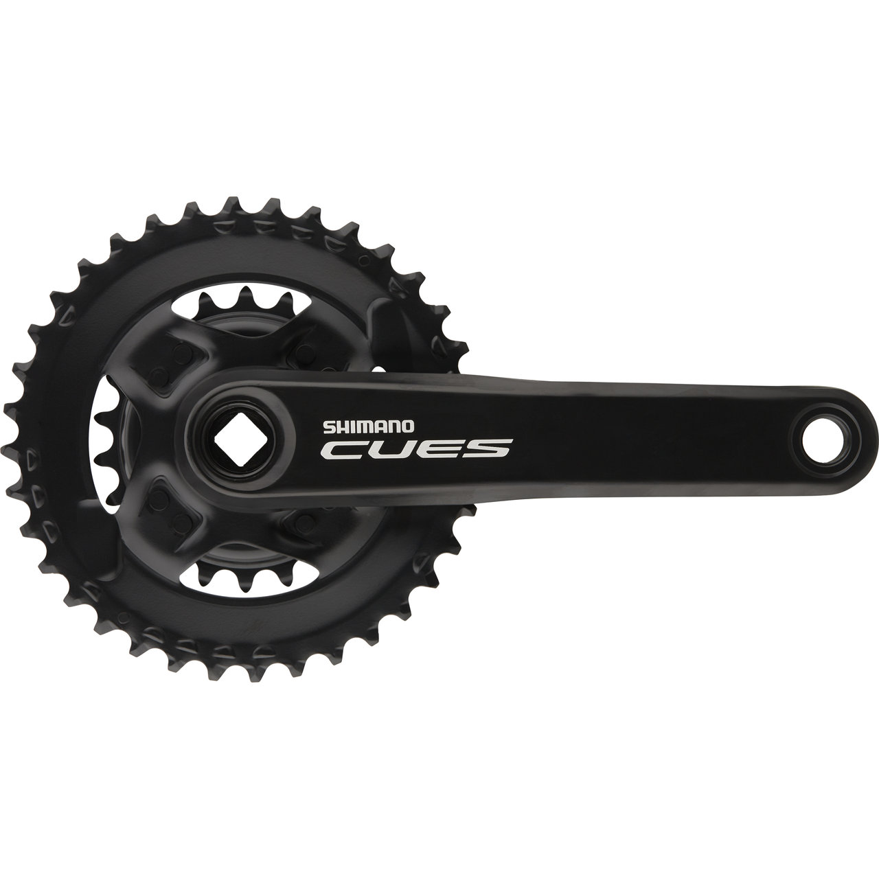 Pédalier Shimano CUES FC-U4000-2 - Double Plateau 46T-222, 175 Mm, Compatible 9/10/11 Vitesses, Neuf