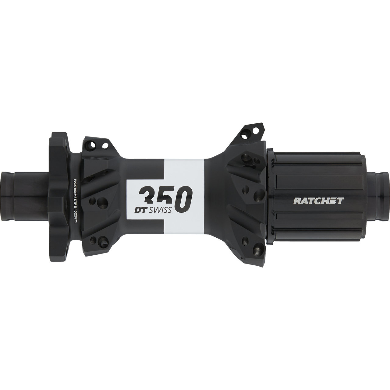 Moyeu Arrière DT Swiss 350 VTT – Straightpull, Boost 148/12mm, IS 6 Trous, 28 Trous (Neuf)