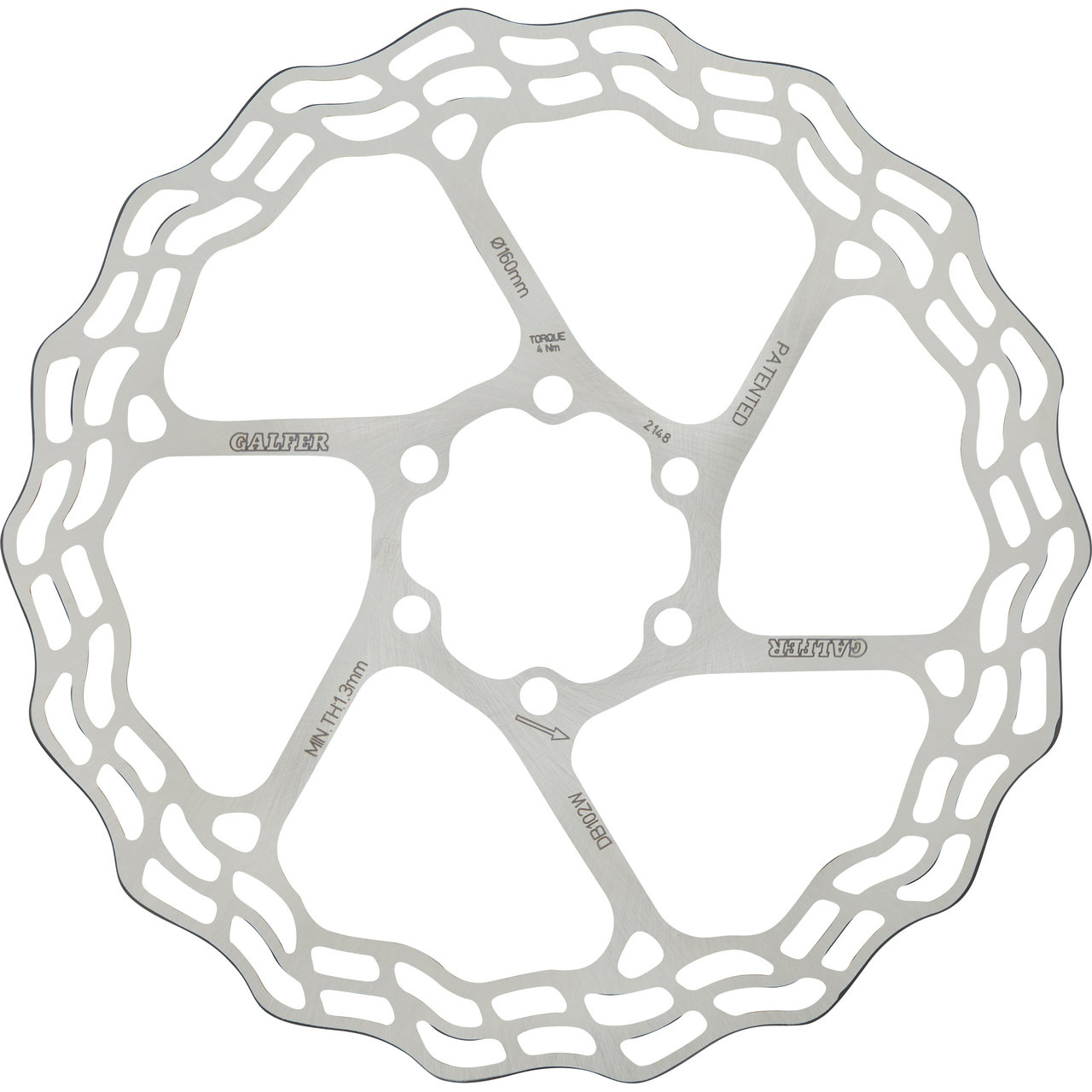 GALFER Fixed Disc Wave 1.8 mm Road Brake Rotor | bike-components