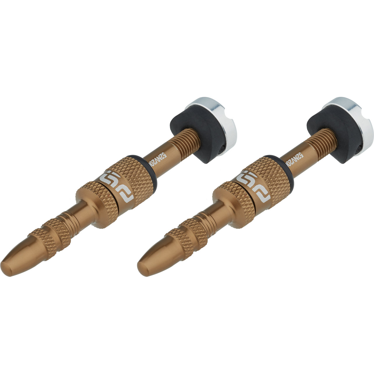 Quickfill Presta-Ventile (Paar) – 16–24 Mm, Bronze, Für Tubeless-Reifen