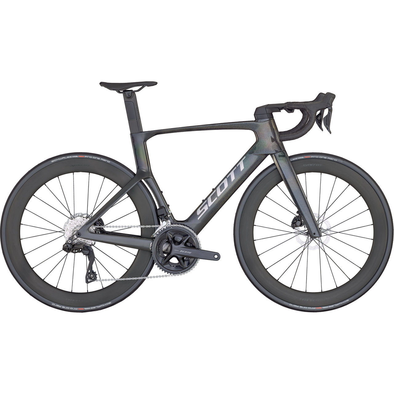 Scott Foil RC 20 Champion Black - 28 Zoll - Diamant (2025)
