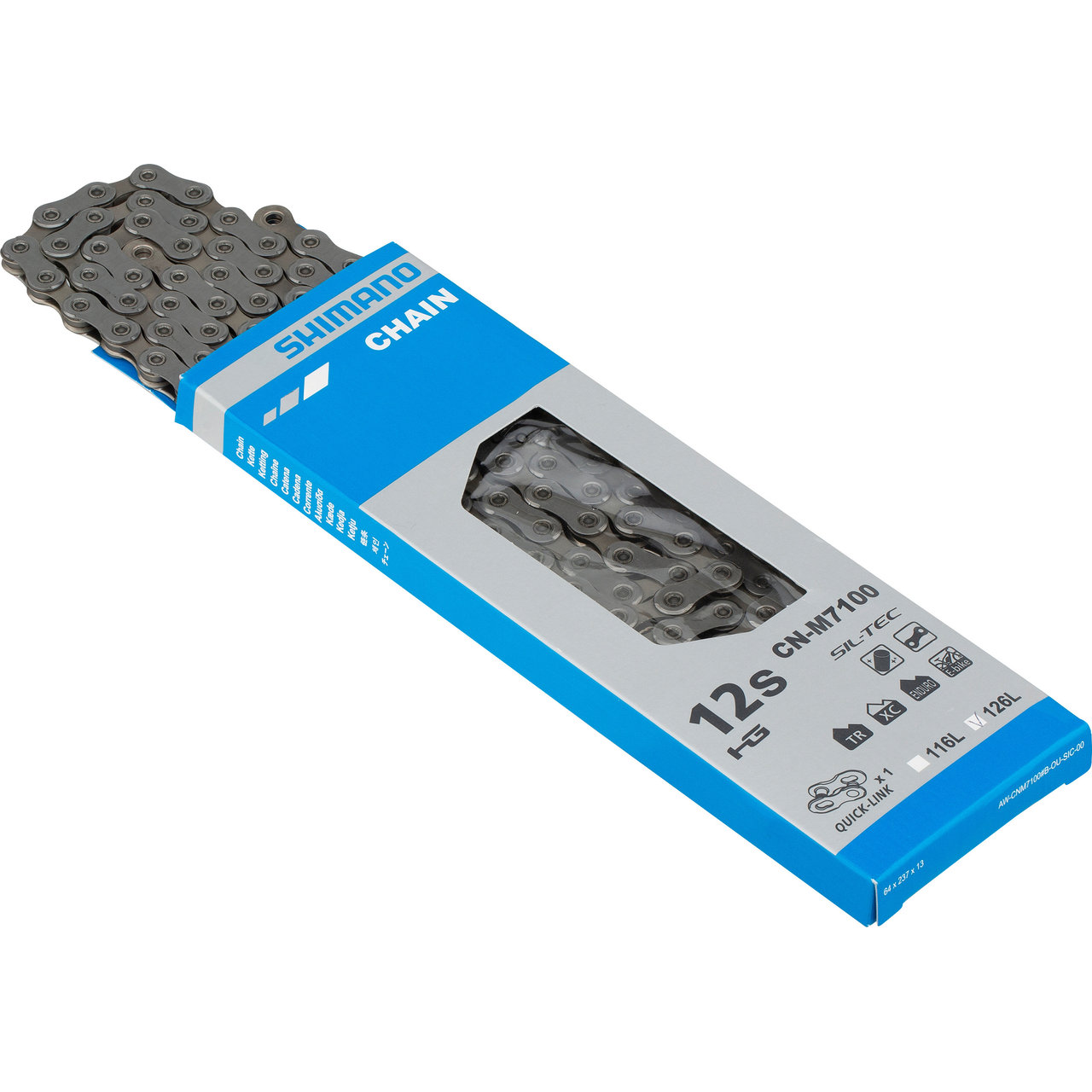 Shimano SLX CN-M7100 12-speed chain for MTB Road bike-components