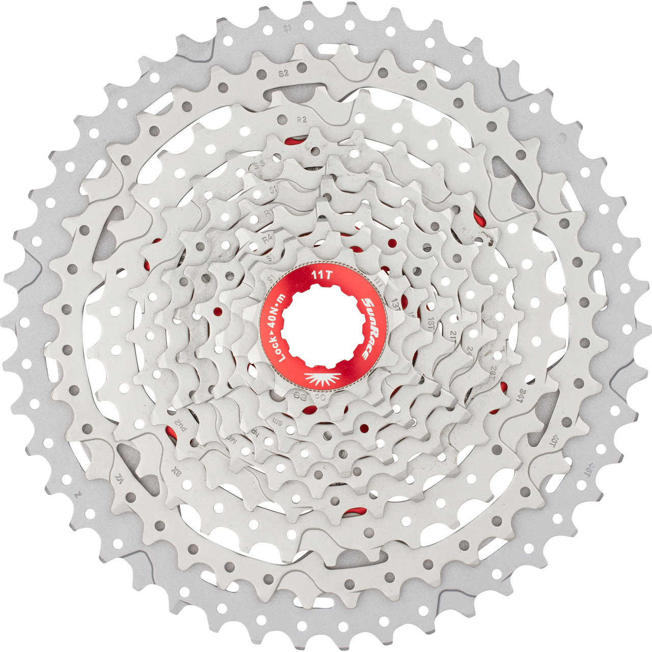 Cassetta 10 Velocità SunRace CSMS1 Per MTB – 11-36 Denti – Argento – Compatibile Shimano