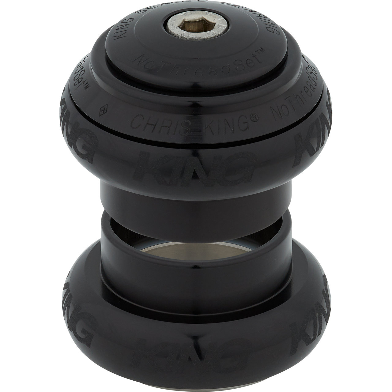 Chris King NoThreadSet OS ブルー　Sotto Voce Chris King NoThreadSet Headset Sotto Voce (1-inch) - King