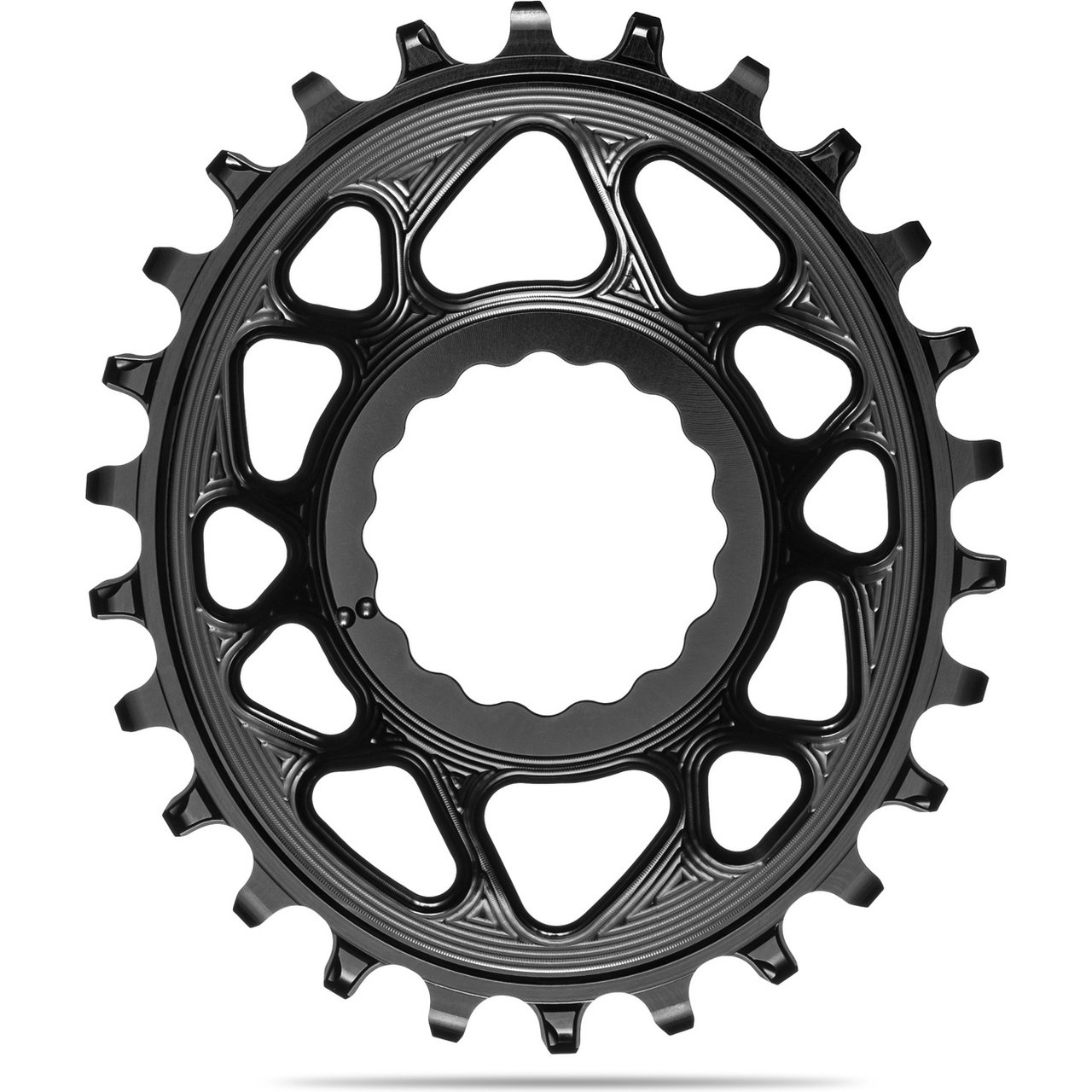 ABSOLUTE BLACK Plateau couronne ovale DIRECT MOUNT CX pour 1X10/12V