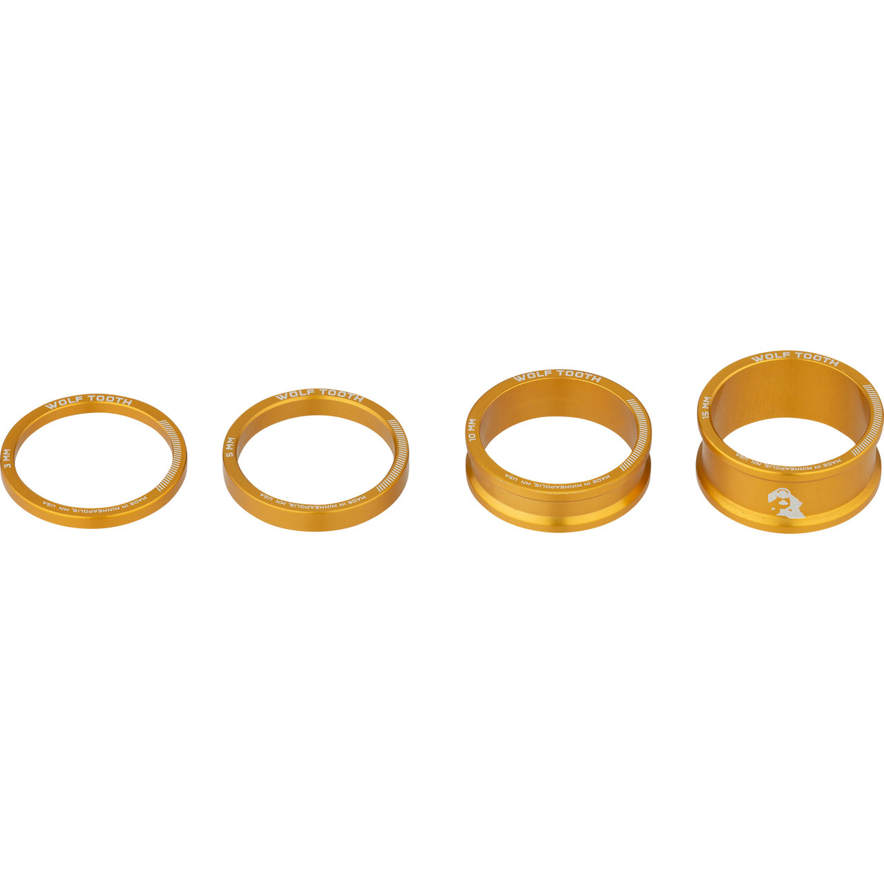 Pack De 10 Entretoises Pour Casque De Vélo FSA – 5 Mm X 1-1/8 – Polycarbonate ROUGE – Compatible VTT, Route, Fixie