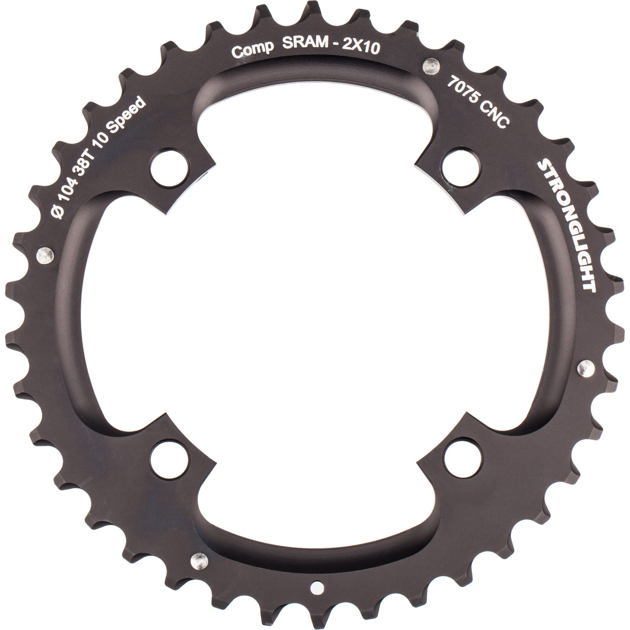 Stronglight SRAM X0 Chainring 10-speed, 4-Arm, 104/64 mm | bike