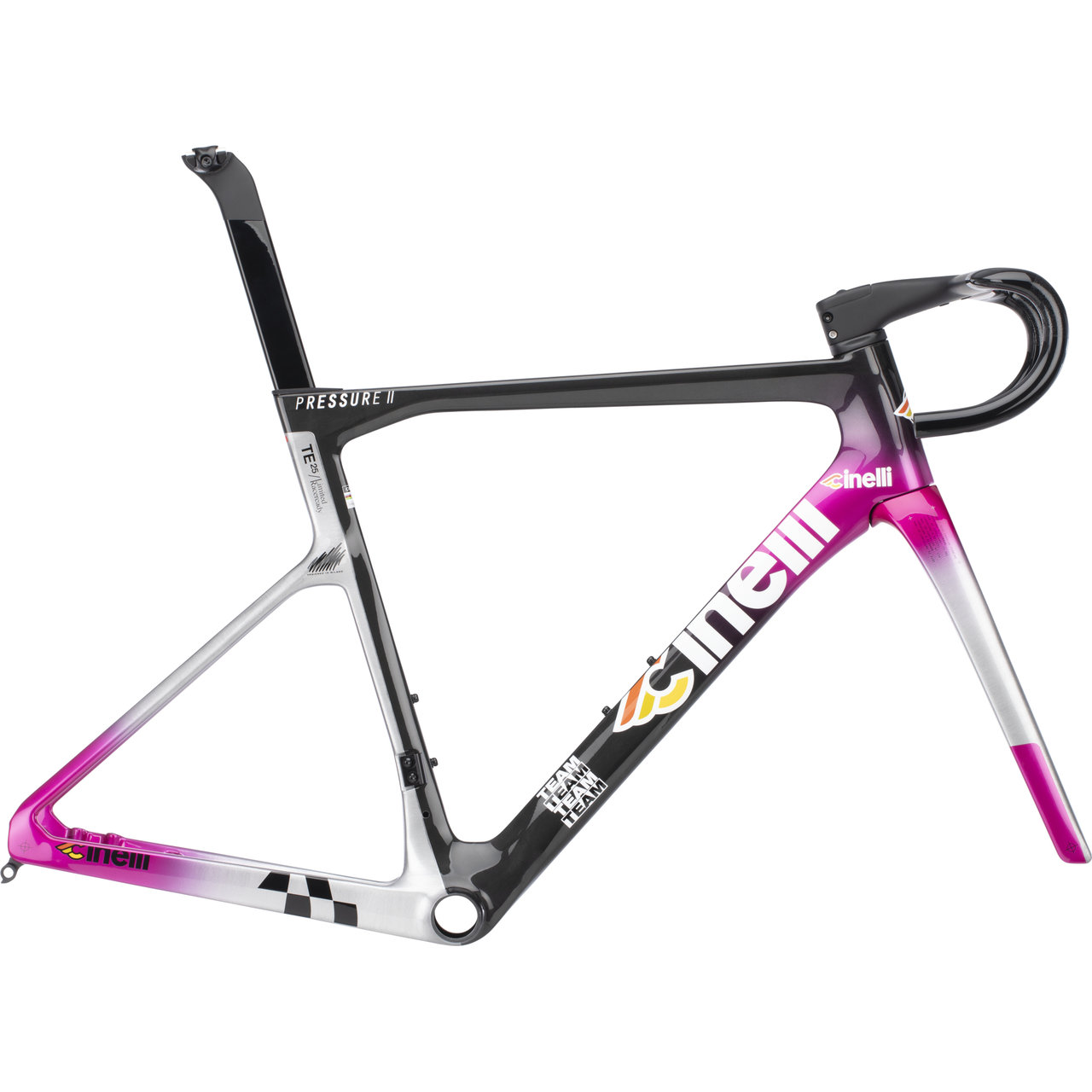 Road Bike Frame Cinelli Bike Parts Cinelli Pressure II Team Edition