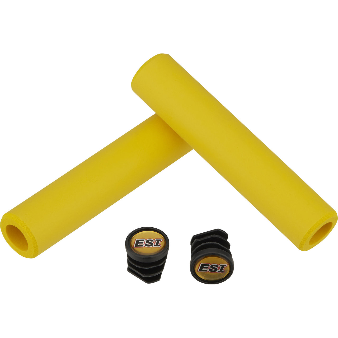 Poignées De Guidon VTT ESI Racer's Edge En Silicone, Grises, Diamètre 30 Mm