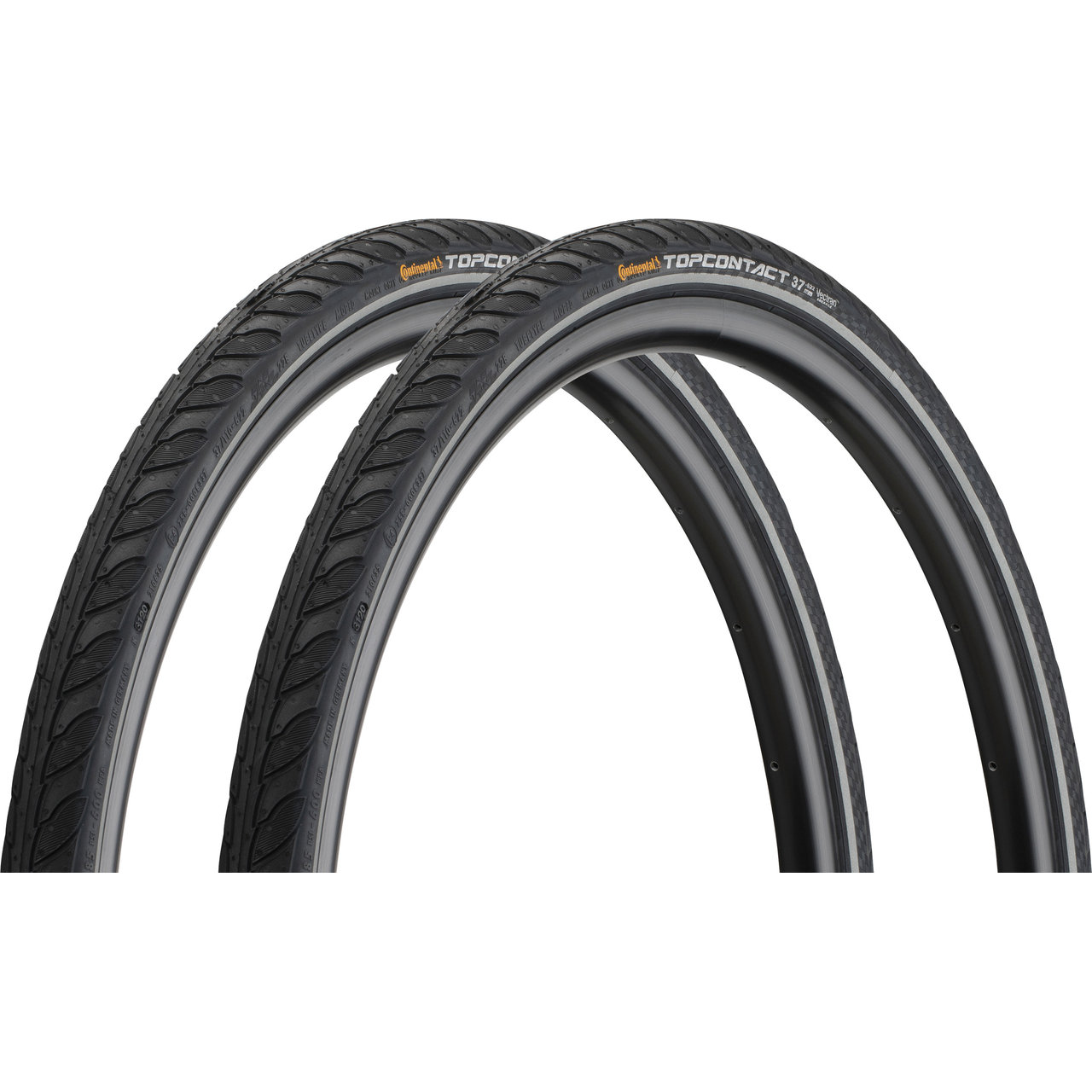 Continental Top Contact II Folding Tyre Set of bike-components