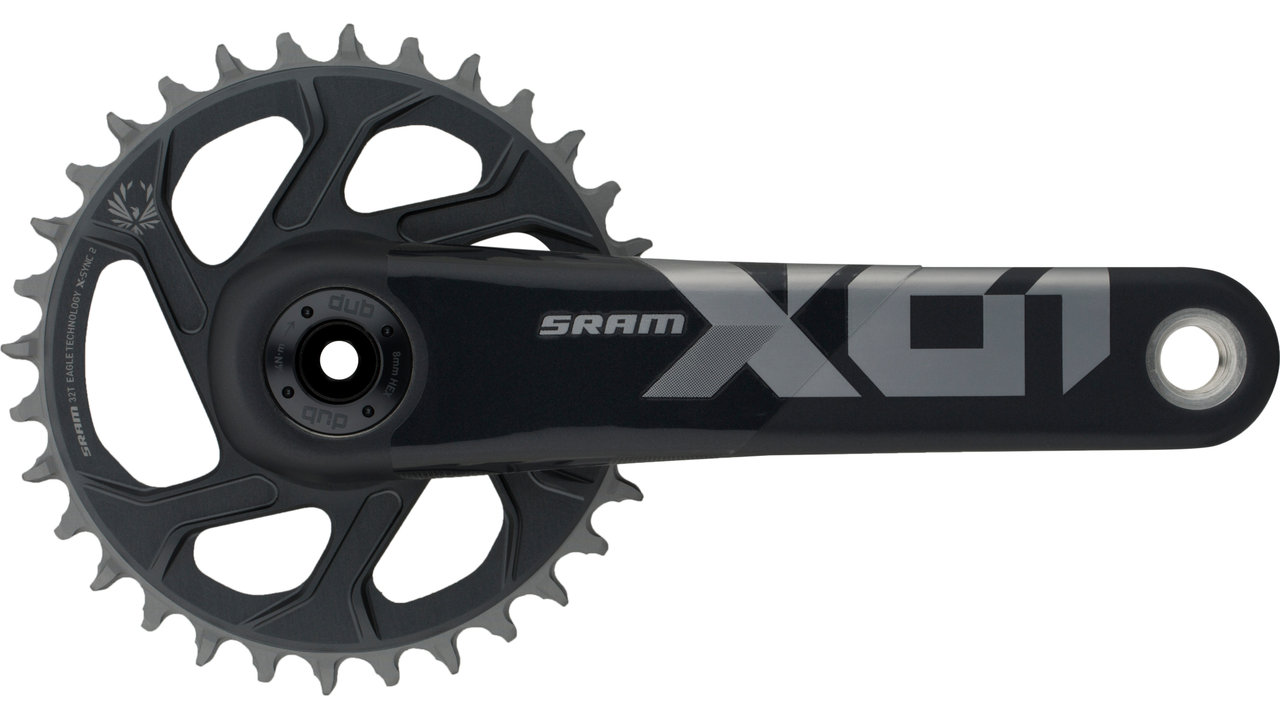 SRAM X01 Eagle SuperBoost+ DUB 12-speed Carbon Crankset