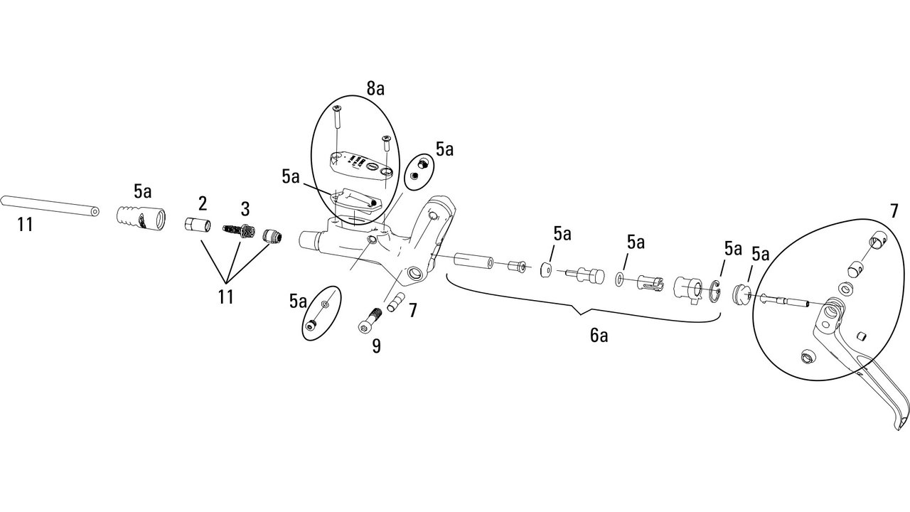 Avid Juicy Brake Lever Spare Parts (2007) bike-components