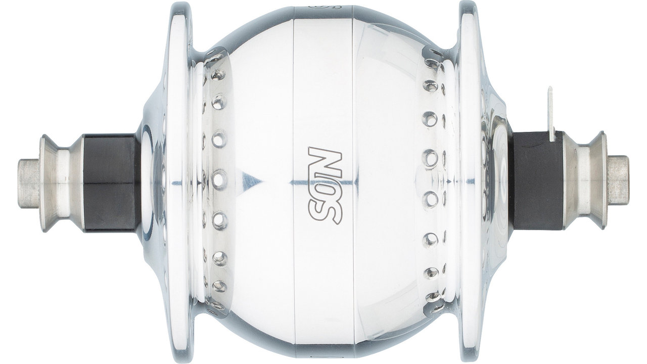 SON Nabendynamo 【delux】 32H Son Delux Disc Dynamo Hub Shimano
