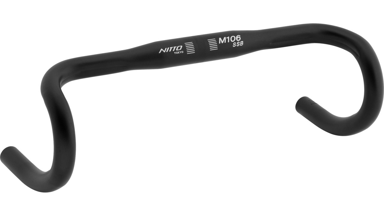 人気商品】φ31.8 SILVER M106-SSB 420 NITTO(日東) ハンドルバー