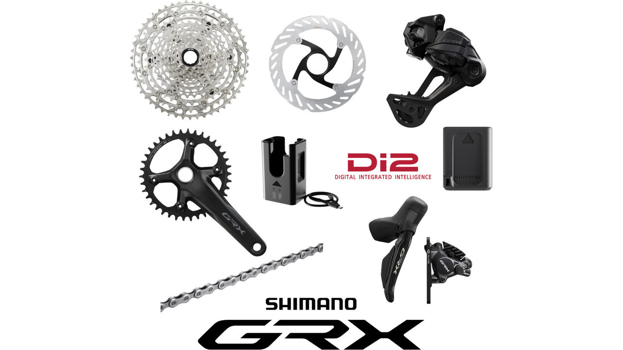 Shimano Complete group SHIMANO GRX Di2 RX717 1x12-speed - bike