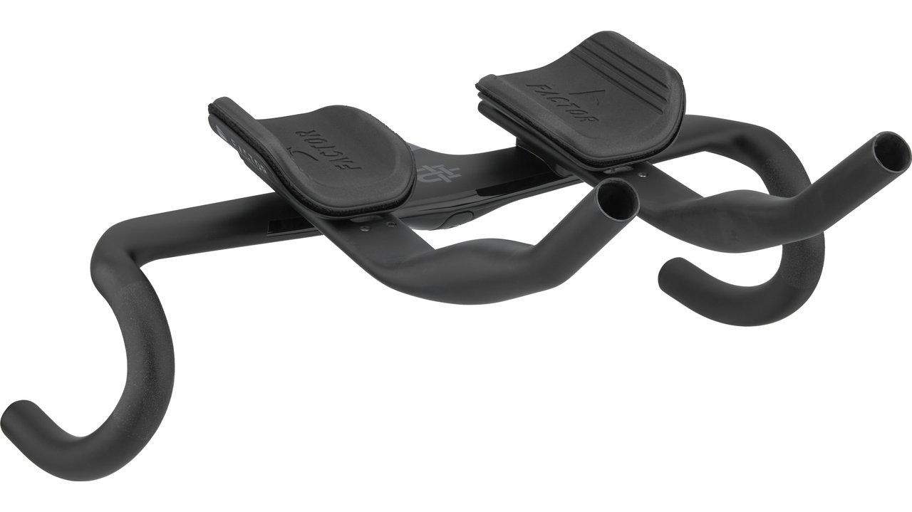 Black Inc Aero Carbon Handlebar Stem Unit with Aerobars bike