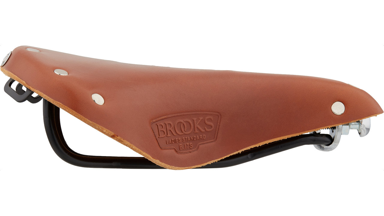 Brooks B17 S Women s Saddle for long distance comfort bike components