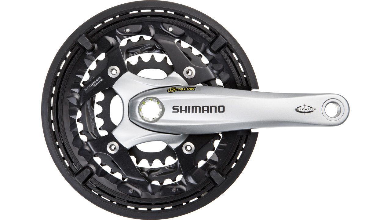 Shimano FC-T521 Octalink Crankset with Chain Guard bike-components