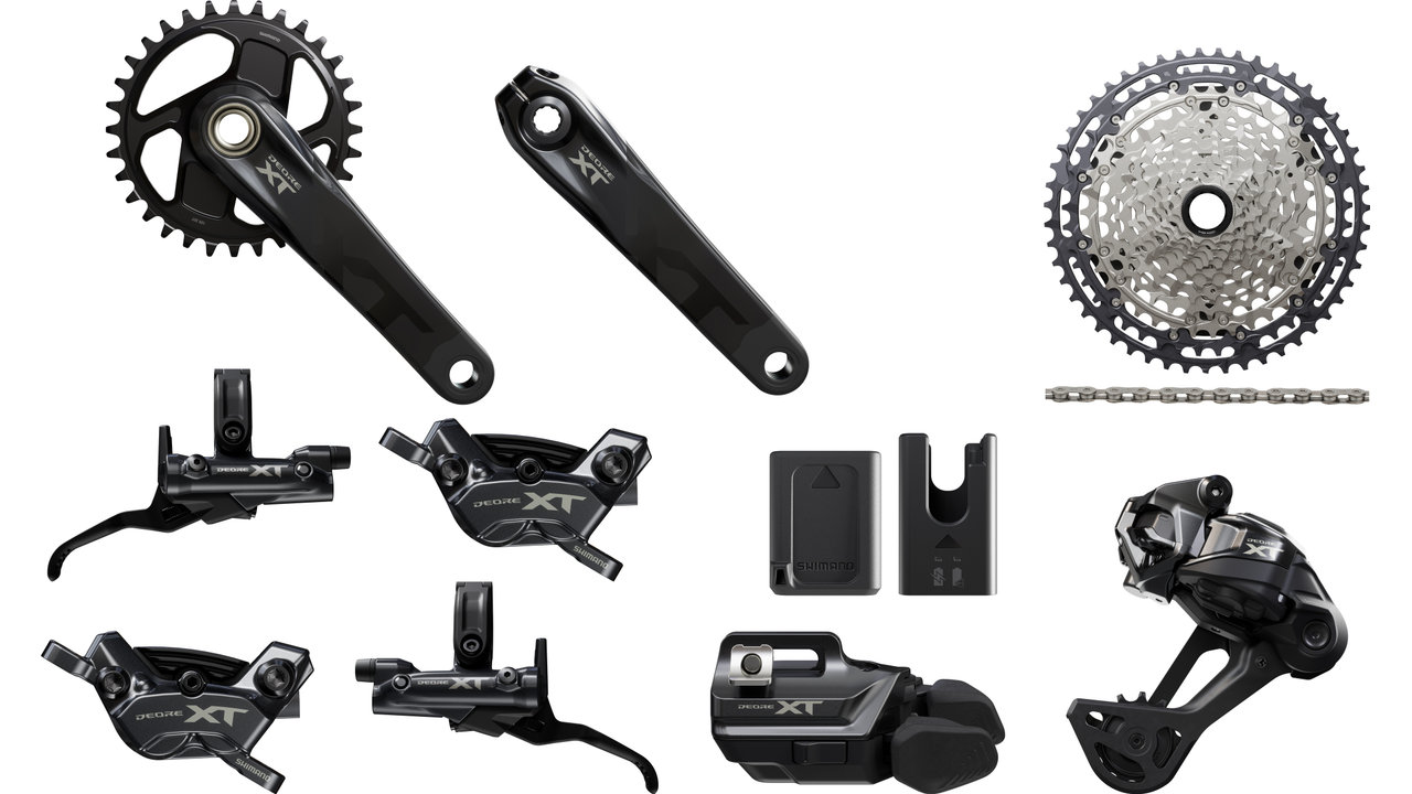 Shimano Deore XT Di2 M8200 Enduro Group 1x12 - bike-components