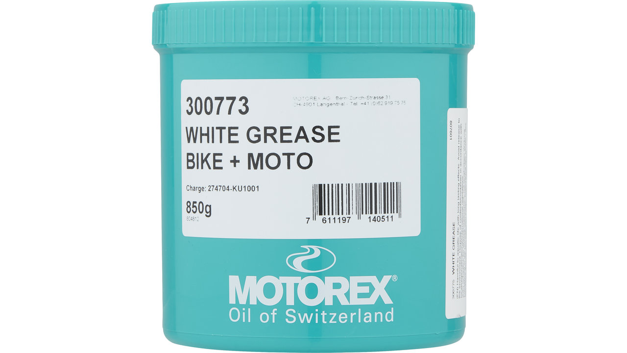 Grasso Bianco Per Bicicletta Motorex – 850 G, Antinvecchiamento E Alta Adesione