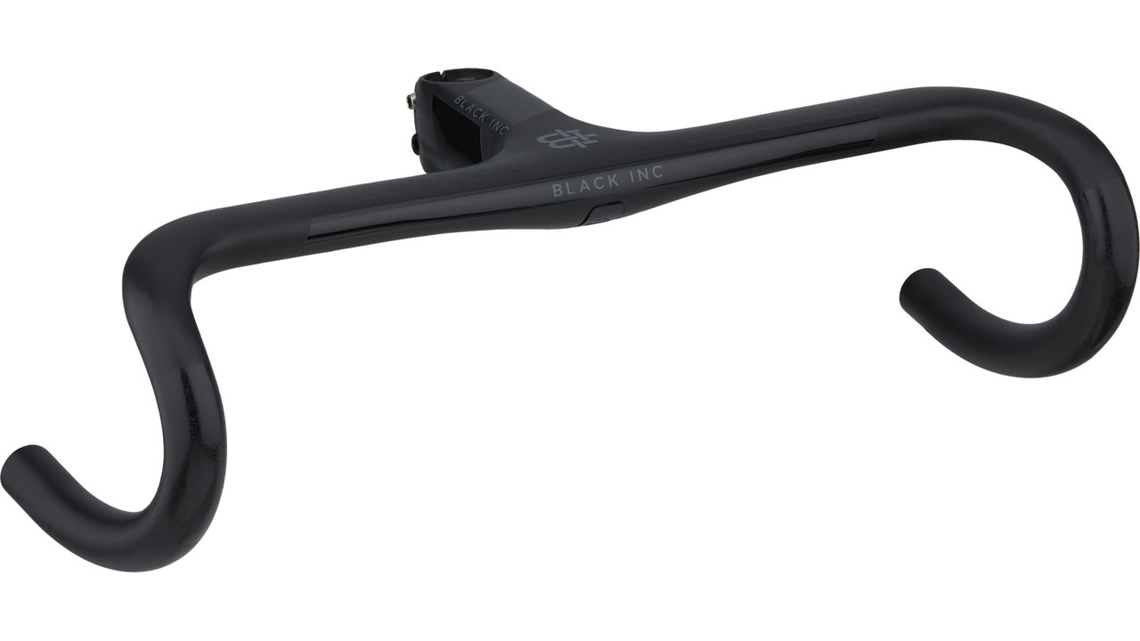 Guidon Intégré en Carbone pour VTT, Pièces de Vélo, Sans Logo, 28.6mm-17mm, 70/80/90/100mm