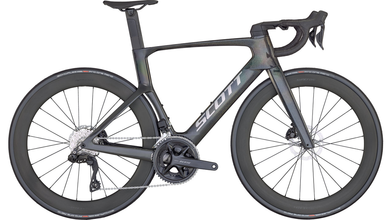 Scott Foil Scott Bikes Germany Scott FOIL RC 30, Black/Red Shimano