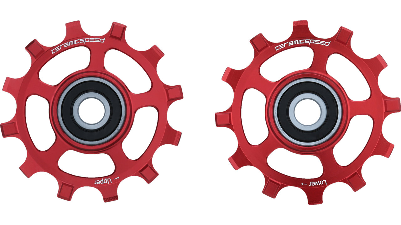 Roues De Poulie CeramicSpeed Pour AXS Road 12v – 12 Dents – Courses Enduites – Neuf