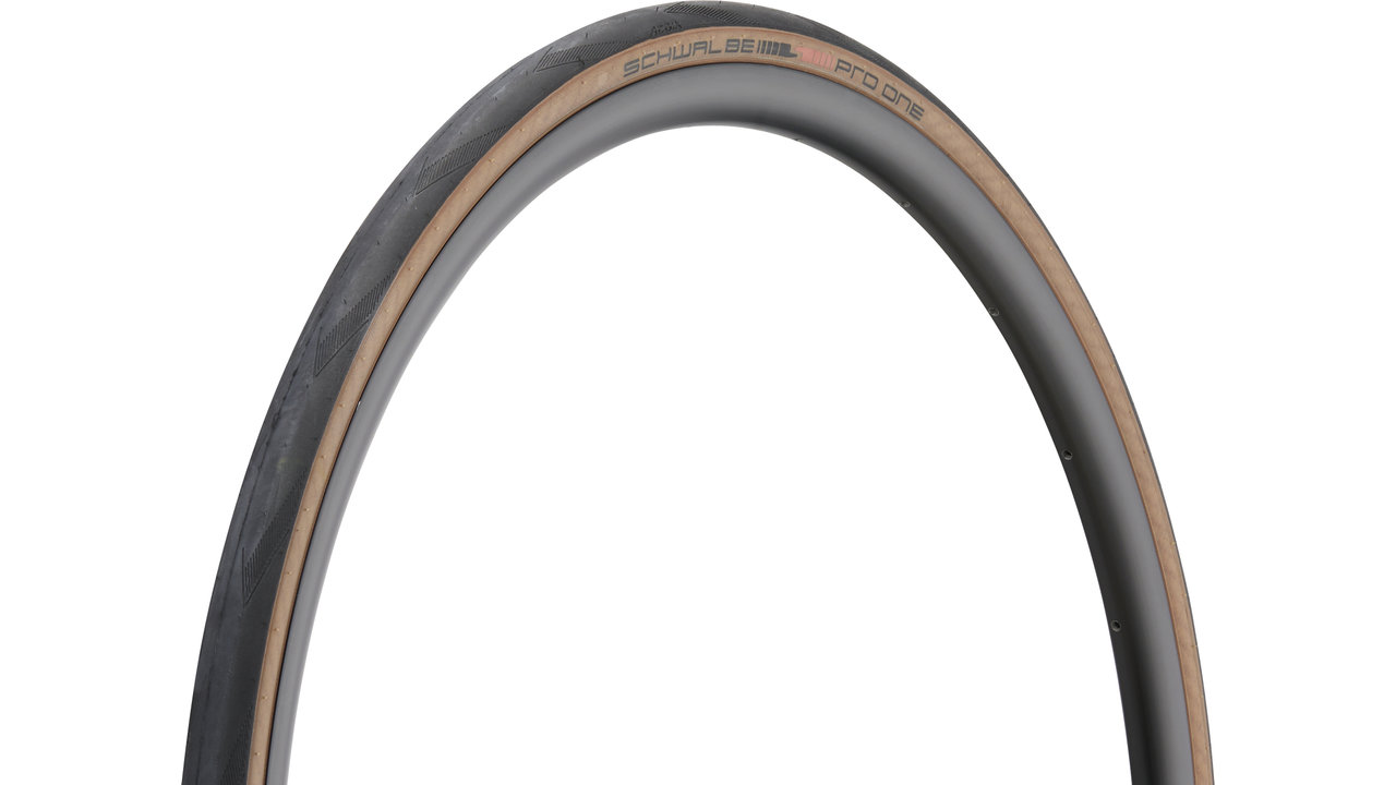 Pneu Schwalbe Pro One Aero Tubeless 700x28c - Pneu Avant Pliable Neuf Sous Blister