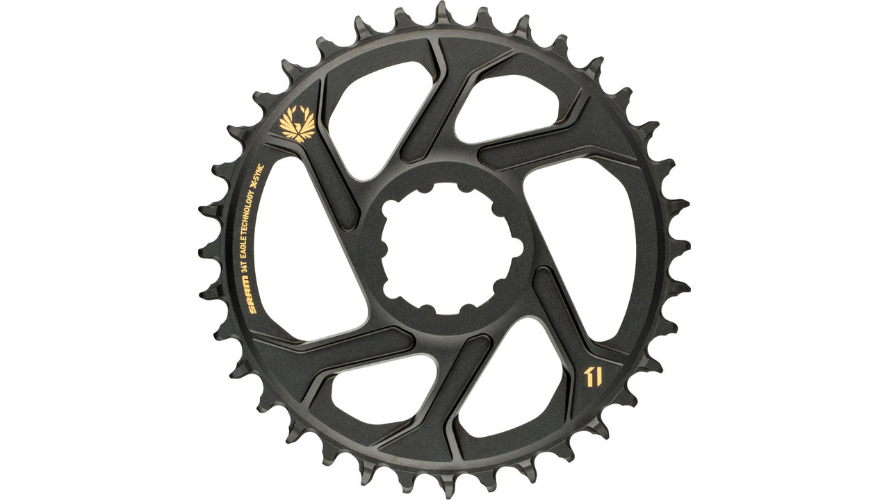 Corona SRAM X-SYNC 2 Per Mountain Bike – Alluminio, Nera, Attacco 4 Braccia, Tutte Le Taglie Disponibili