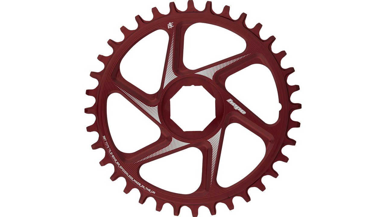 SALE! Hope R22 Spiderless Chainring for Brose 34/36 T bike