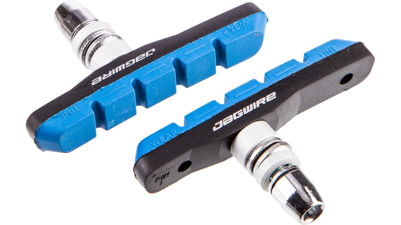 CHALA 12 PCS Patin de Frein V-Brake,Patin de Frein Velo,Brake patinss 70mm en Aluminium et 1 Pcs Clé Hexagonale,pour Divers systèmes de freinage V-Brake d'Avid,Clarks, Shimano, Tektro, Sram