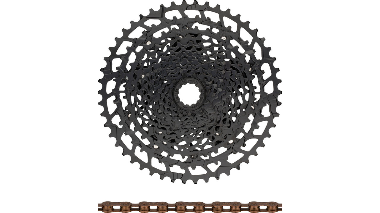 未使用 SRAM NX PG-1230カセットスプロケット&チェーン NX EAGLE PG-1230 Eagle Cassette NXイーグルカセット 00.2418