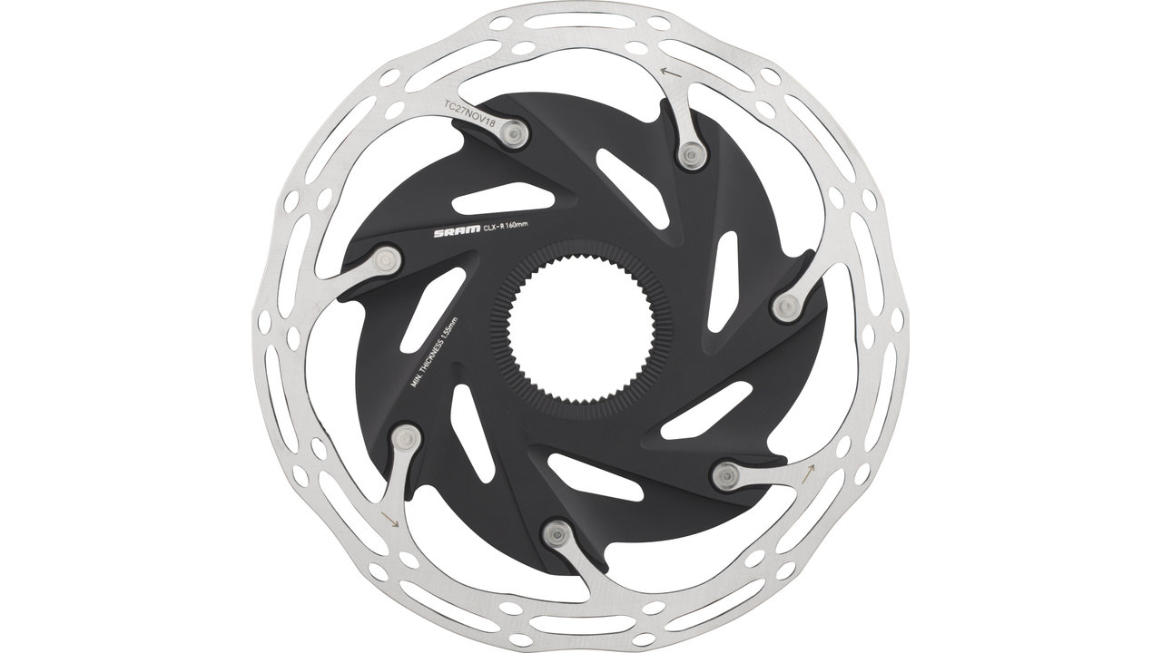 SRAM CenterLine XR Rotor 160mm×2 140mm×1 SRAM CenterLine X 2-Piece Rotor | Bikecomponents.ca