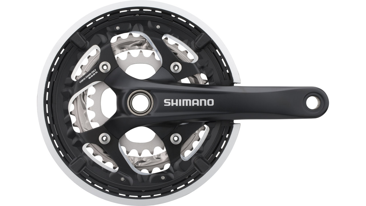 SALE! Shimano FC-T551 Crankset with Chain Guard - Robust Trekking