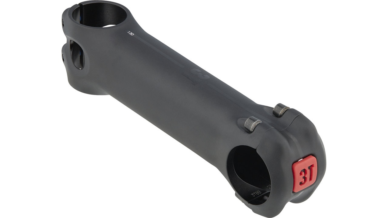 3T Apto Stealth 31.8 Stem: Durable road stem with 6° angle