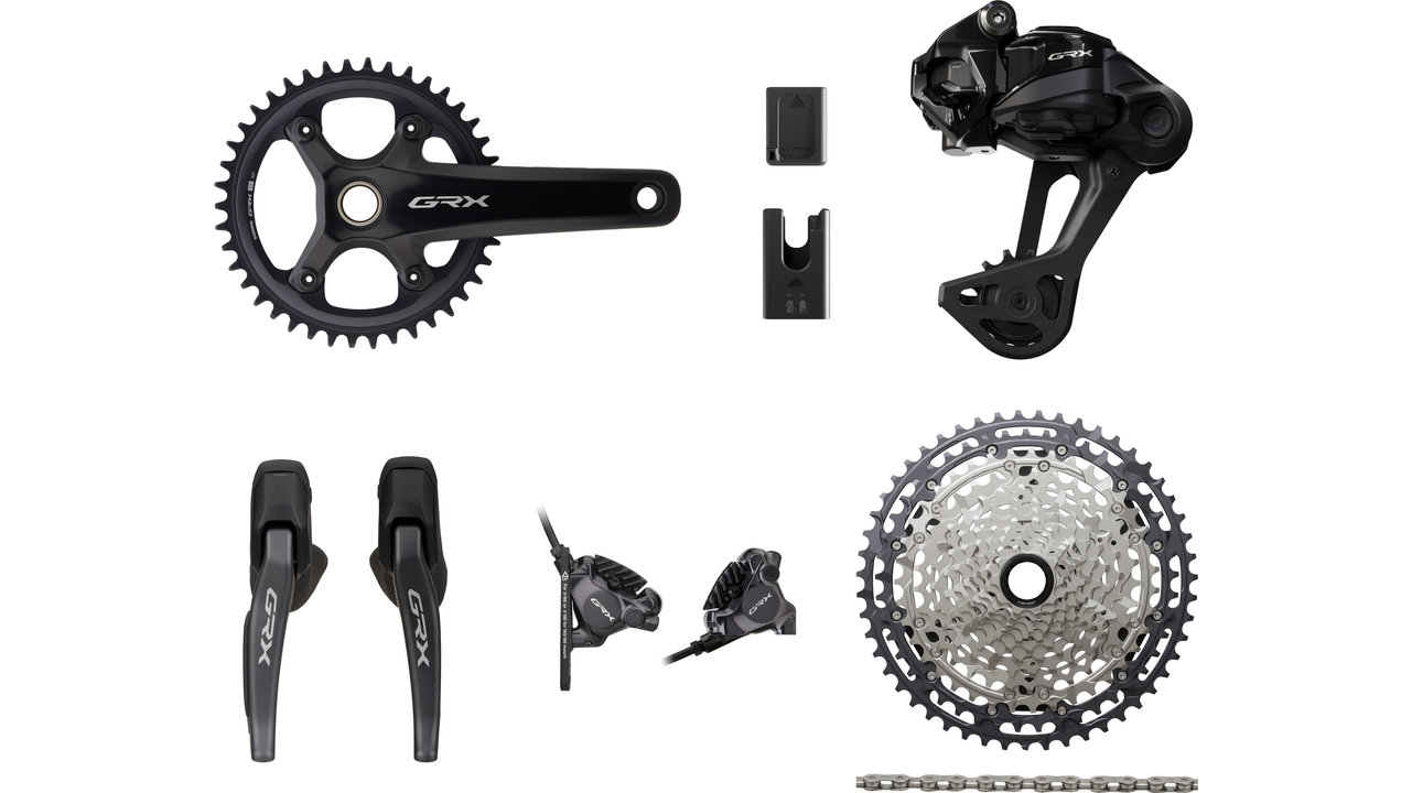 Shimano GRX Di2 RX827 Group 1x12 / 42 - bike-components