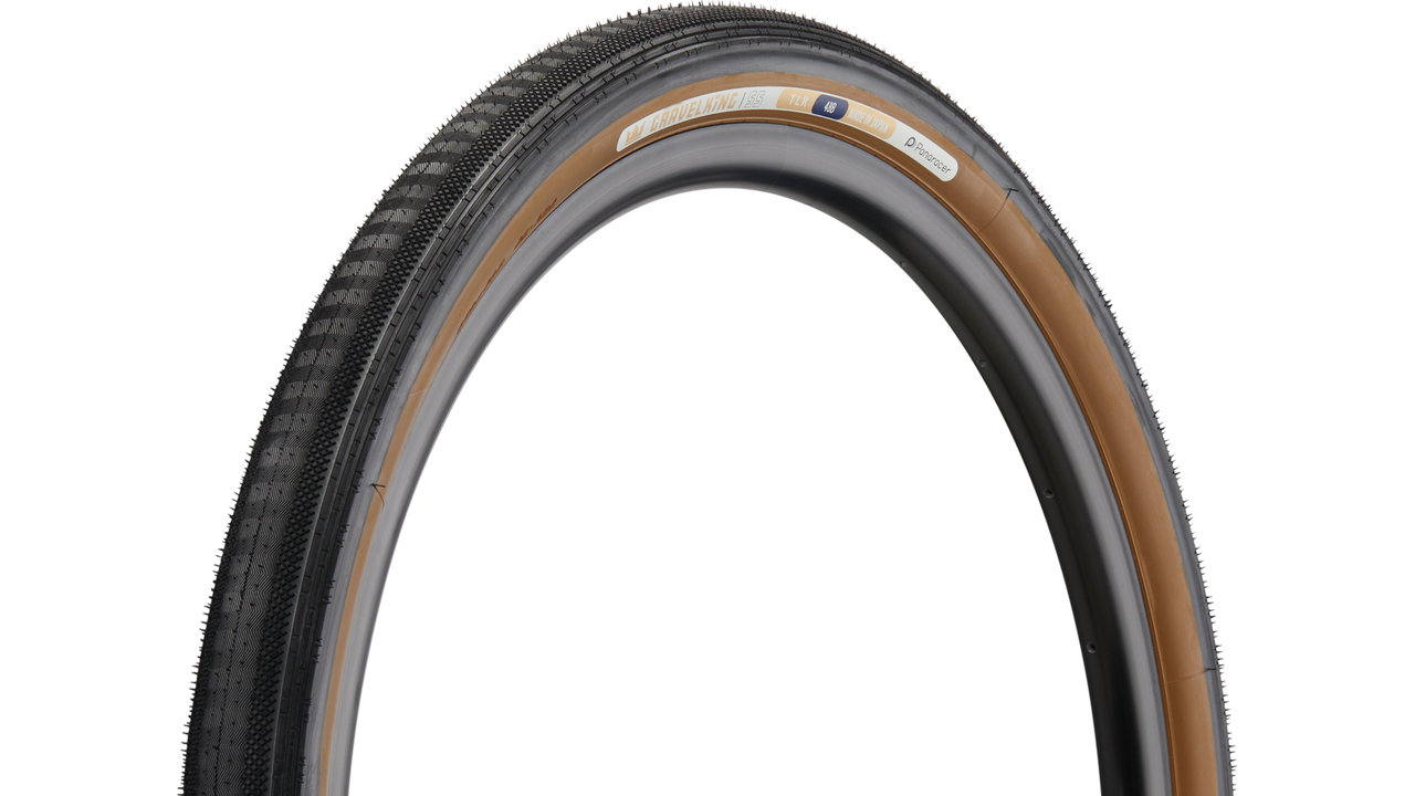 Pararacer Gravel King Plus Slick Tan Wall Protite Shield+ for 700 x 38c