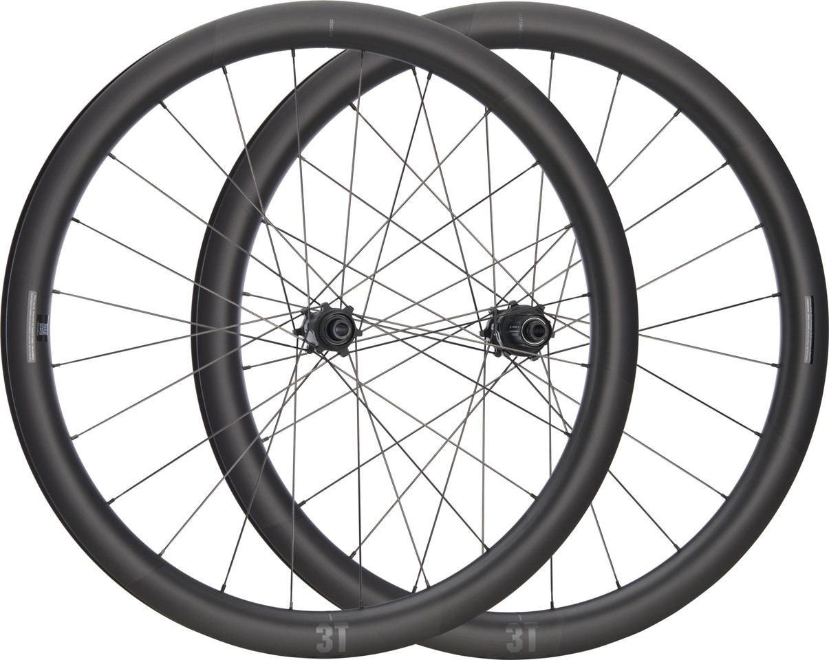 3T Discus 45|40 Carbon-Ti Disc Center Lock Wheelset Carbon 28