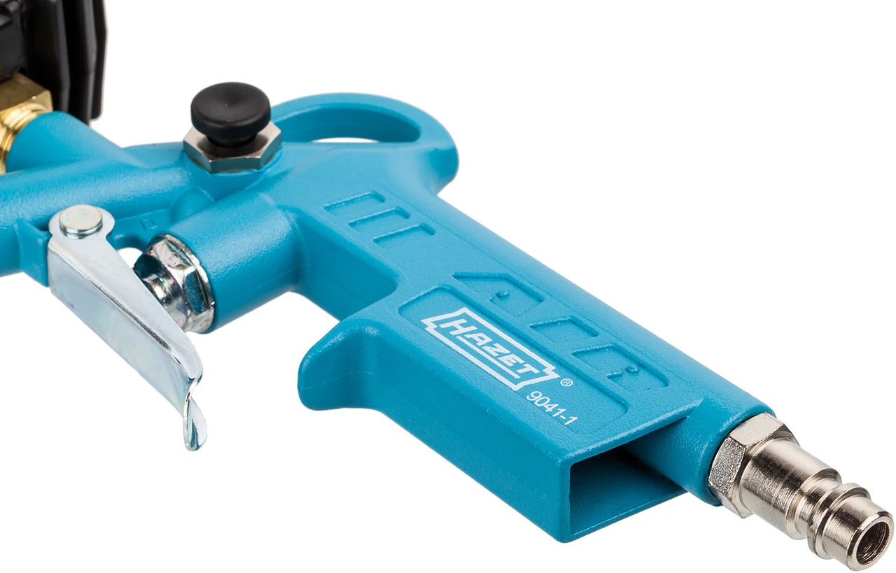Hazet Tyre Filling Measuring Device Gauge-Measuring Range 0-12 Bar, tube length 400 