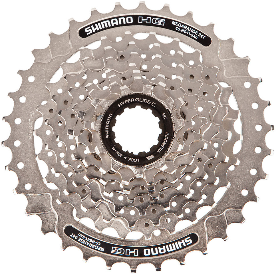 Collega terugvallen Wiskundige Shimano CS-HG41-8 8-speed Cassette - bike-components