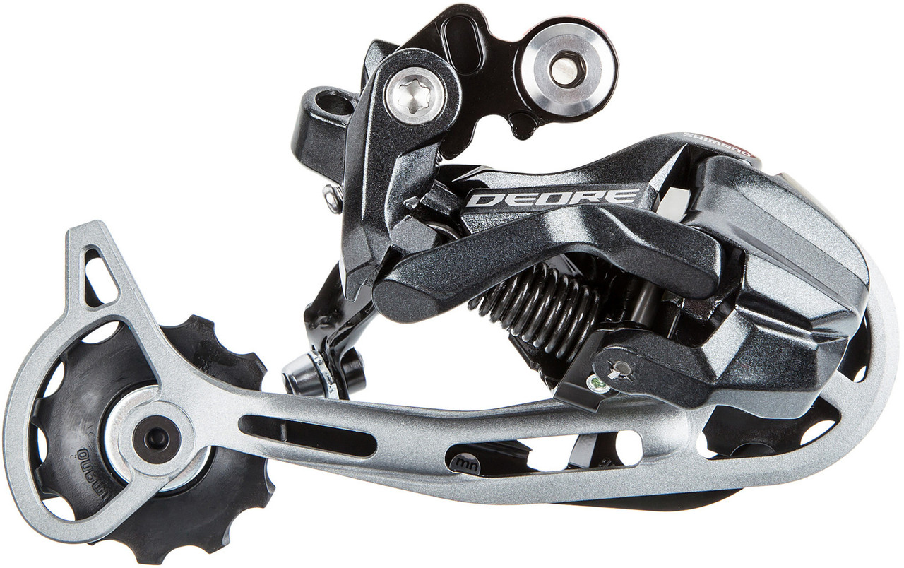 SHIMANO DEORE RD-M592 LONG CAGE  9 SPEED REAR DERAILLEUR FOR MTB